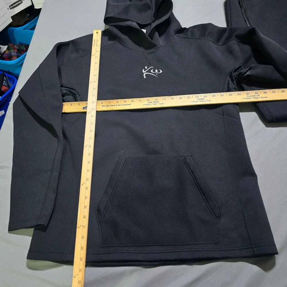 Kutting Weight Sauna Tracksuit Men 2XL Black Neoprene Suit V3 hoodie Set